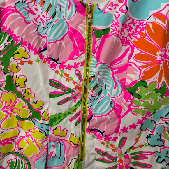 Lilly Pulitzer Vibrant Floral Mini Dress - Picture 4 of 5